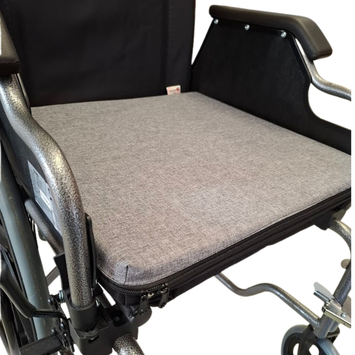 SENIORI Rollstuhlkissen Sitzkissen für Rollstuhl Sitzerhöhungv 42 x 42 x 4 cm Antidekubitus Kissen mit doppelter Schaumstoffschicht (Kopie)