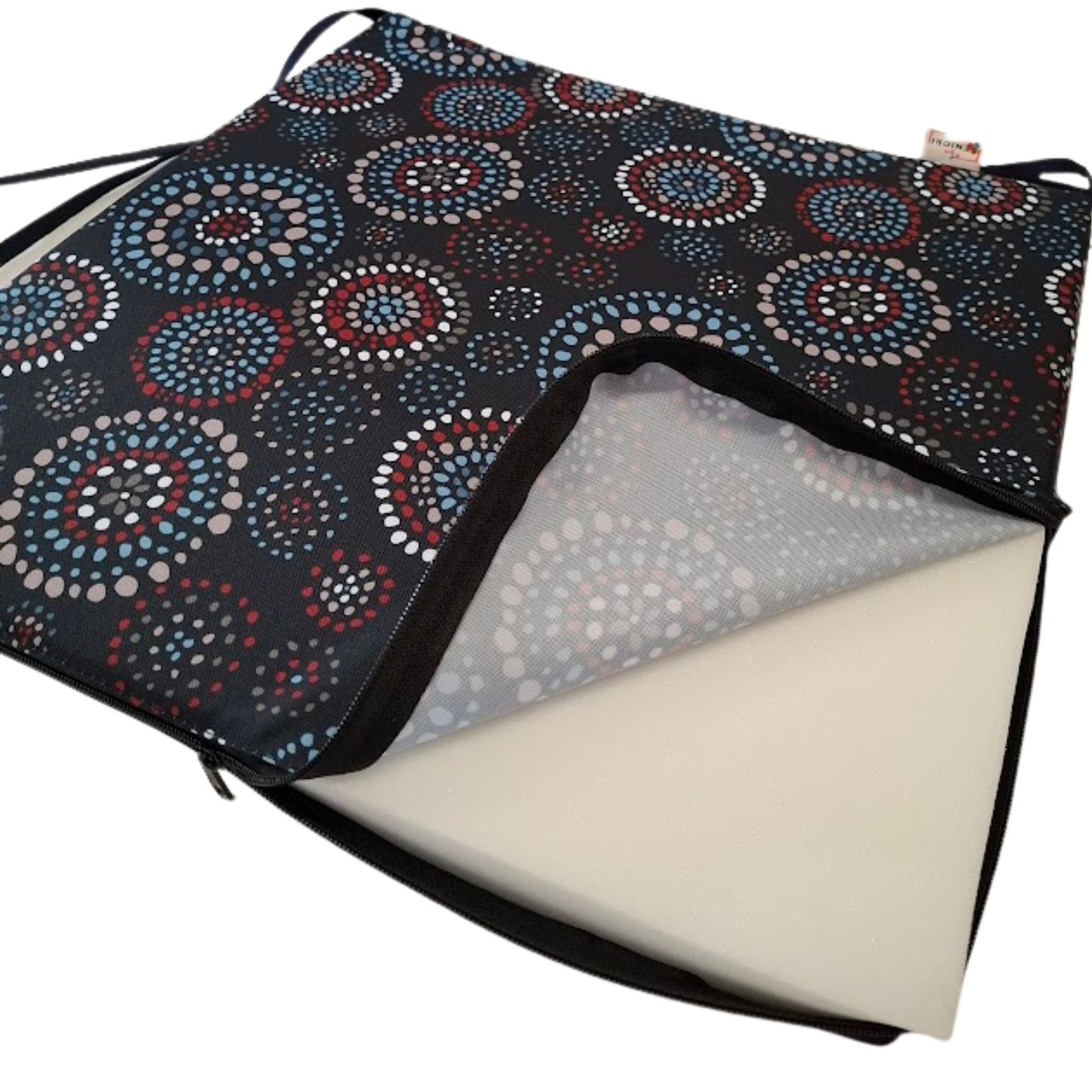 SENIORI Rollstuhlkissen Sitzkissen für Rollstuhl Sitzerhöhungv 42 x 42 x 4 cm Antidekubitus Kissen mit doppelter Schaumstoffschicht (Kopie)