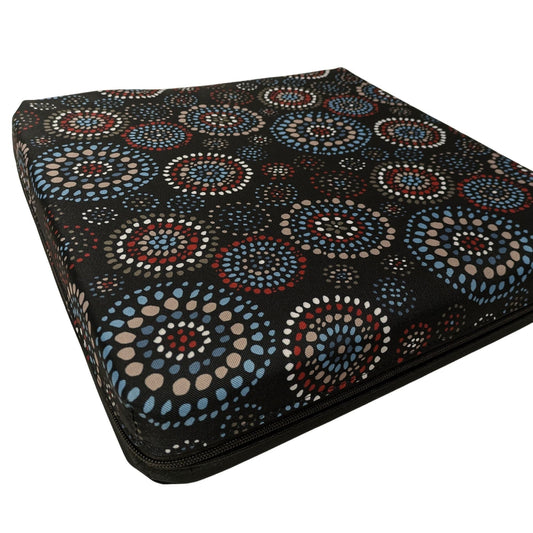 SENIORI Rollstuhlkissen Sitzkissen für Rollstuhl Sitzerhöhungv 42 x 42 x 8 cm Antidekubitus Kissen mit doppelter Schaumstoffschicht