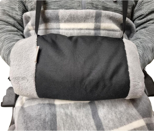 SENIORI Handmuff - Wärme und Komfort für ROLLSTUHLFAHRER mit Weichem Fleece
