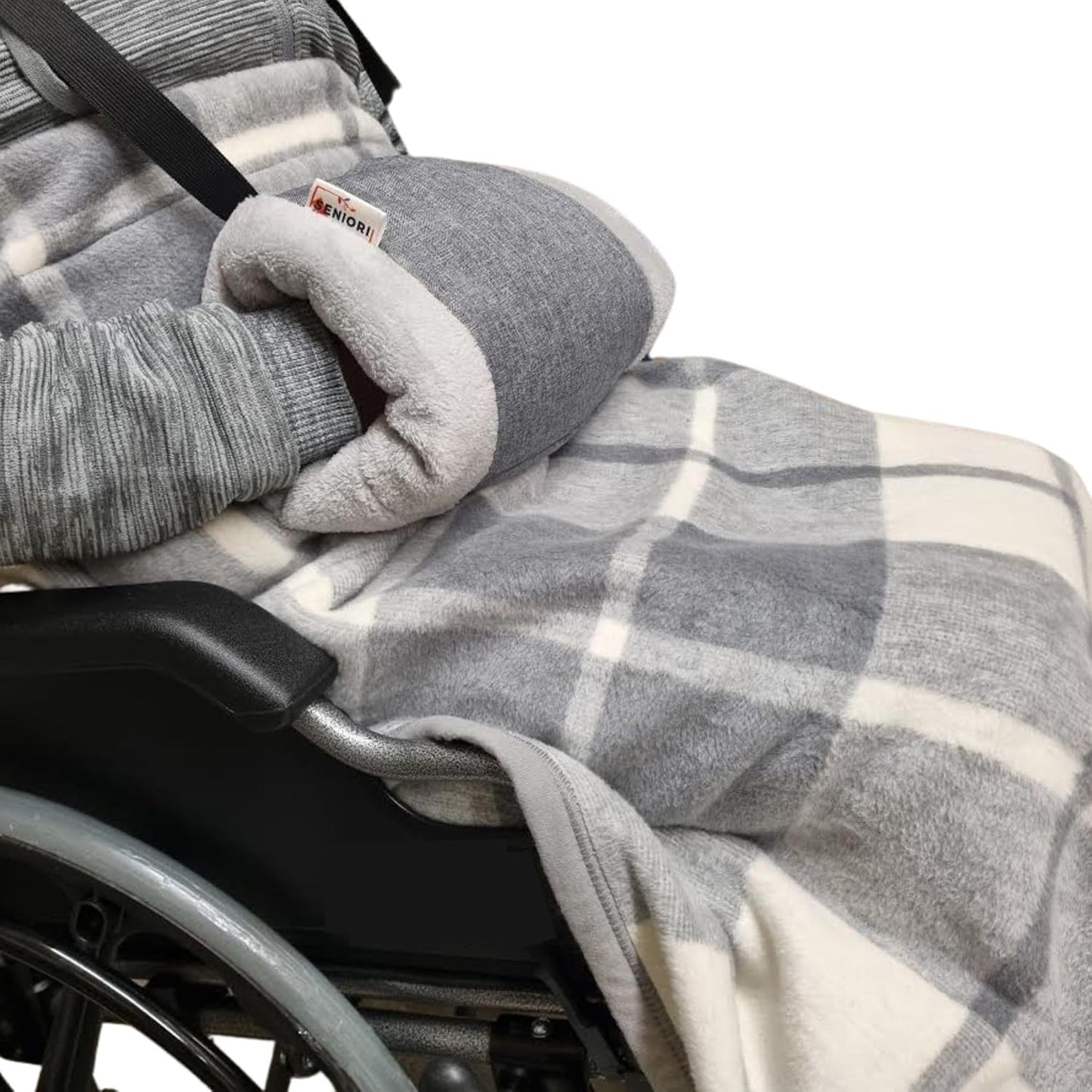 SENIORI Handmuff - Wärme und Komfort für ROLLSTUHLFAHRER mit Weichem Fleece