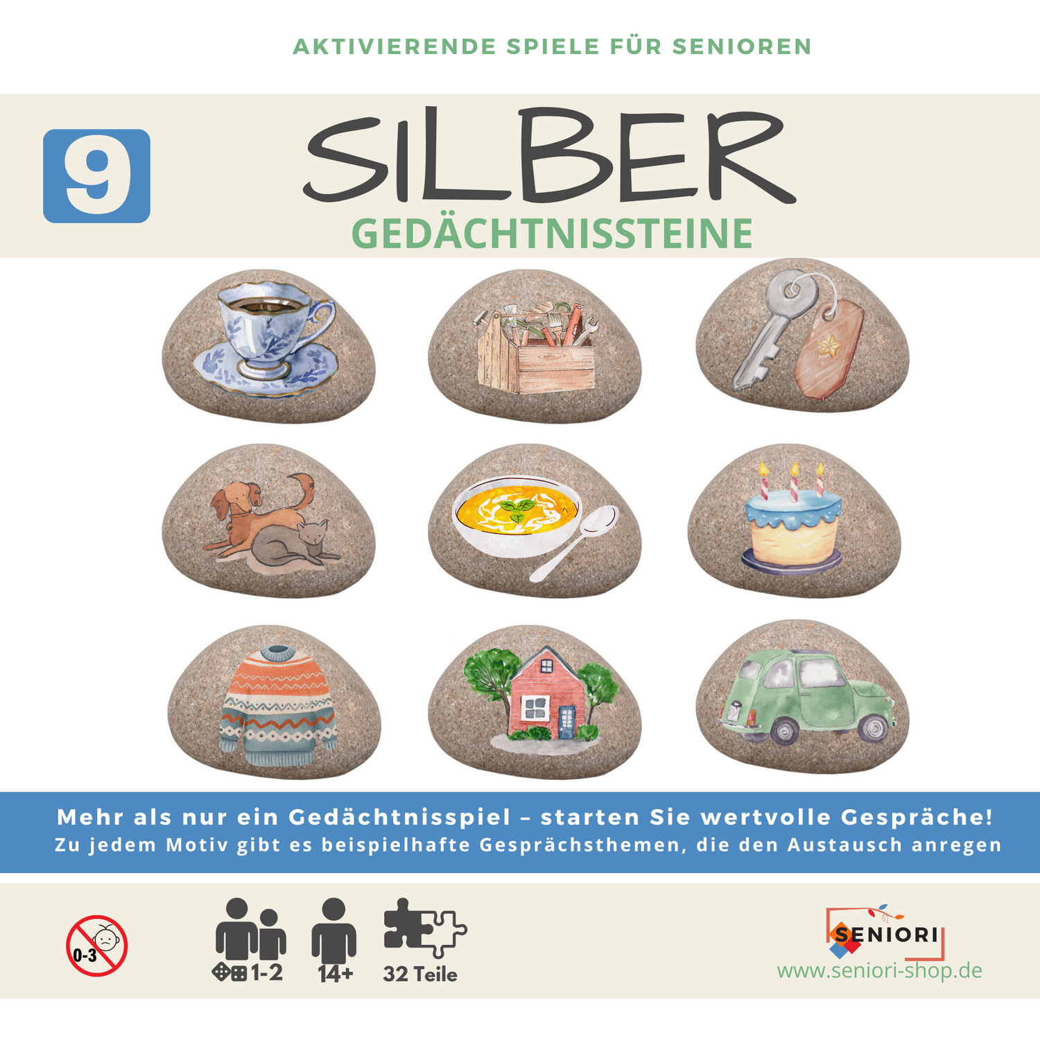 Gedächtnisspiele & Demenzprävention