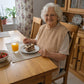 SENIORI Lätzchen Erwachsene 2er Set Baumwolle 50x100 Essschutz Beige und Grau