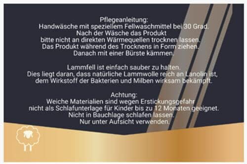 Aves-24 SCHAFFELL Lammfell Naturfell ECHTES 100% Fell 110 bis 120 cm Länge Weiß Weich Teppich